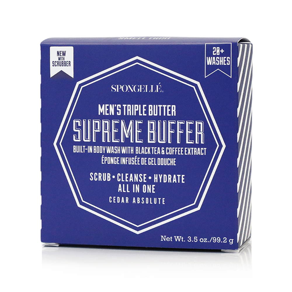 Men’s Supreme Buffer w/ Black Scrubber - Cedar Absolute