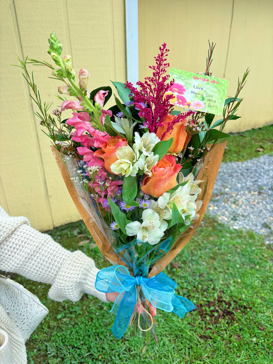 Wrapped Bouquets