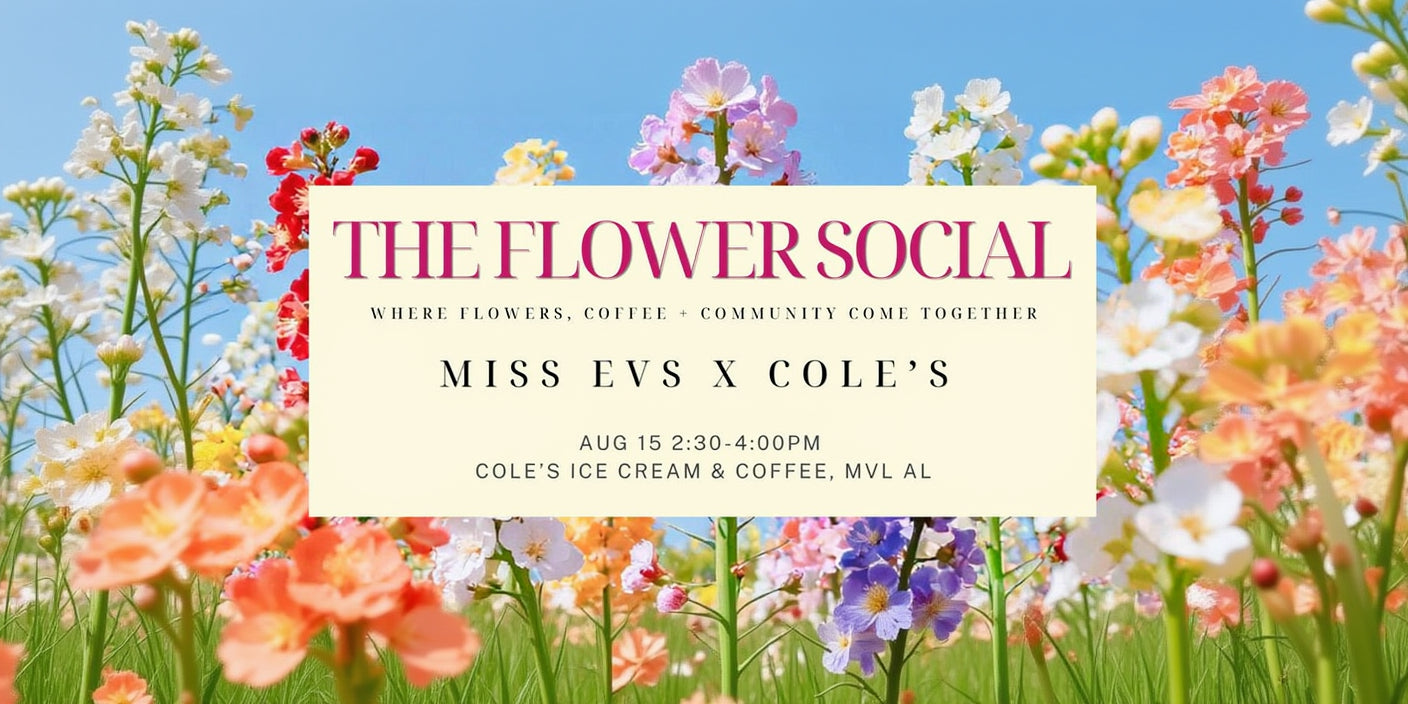 The Flower Social Ticket - August 15