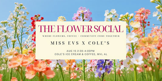 The Flower Social Ticket - August 15