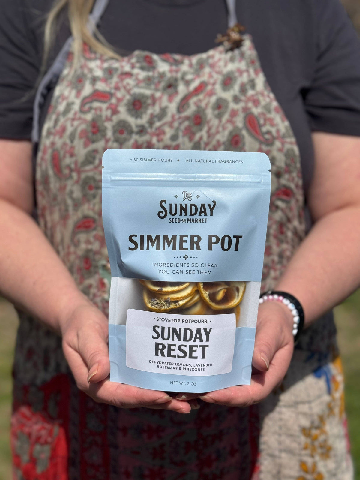 Sunday Reset Simmer Pot | Lemon Lavender Rosemary
