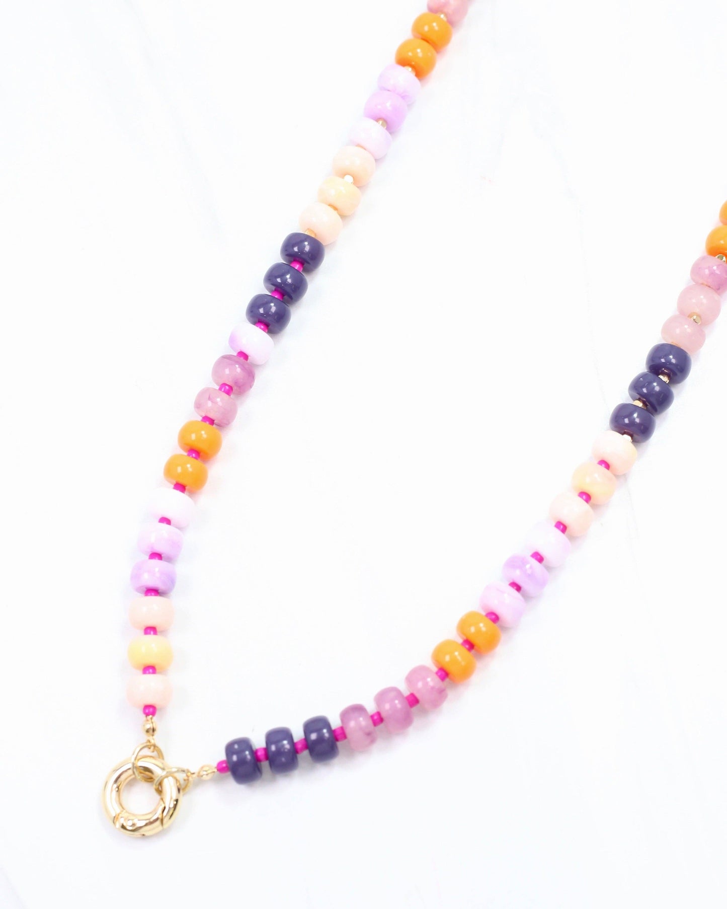 Iris Beaded Necklace
