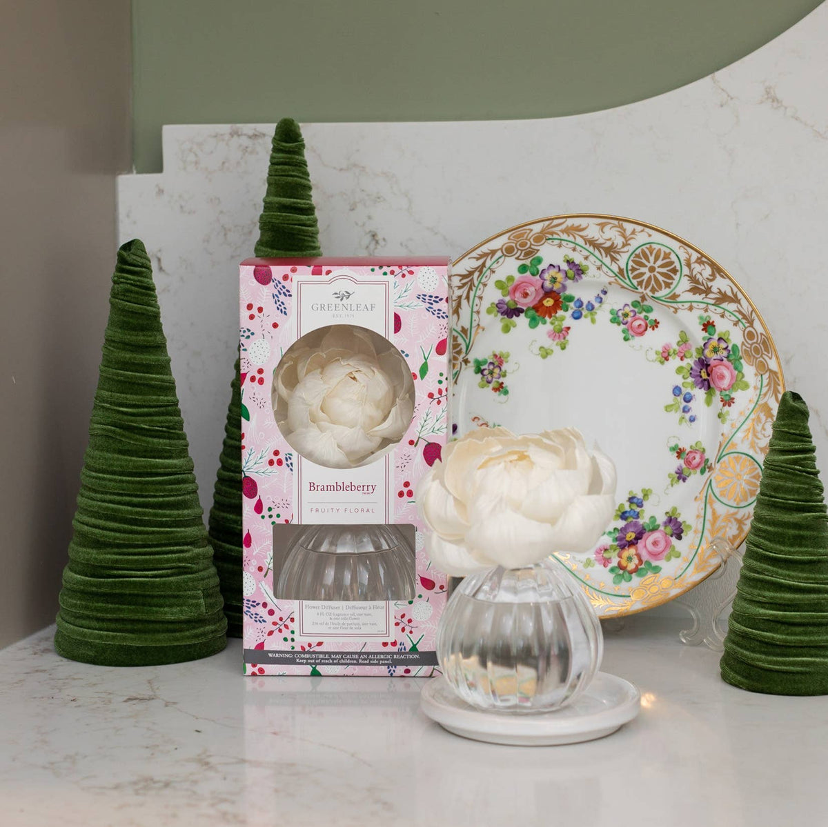 Brambleberry Flower Diffuser 6 Pack | Holiday