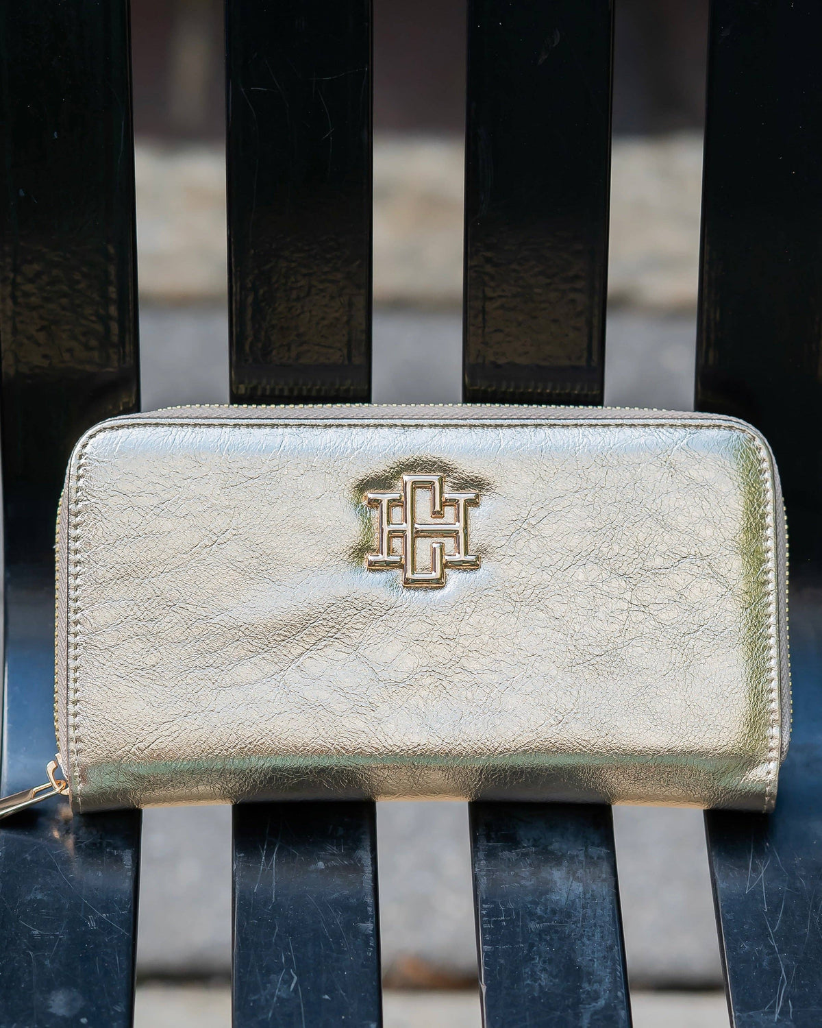 Penelope Wallet in Gold