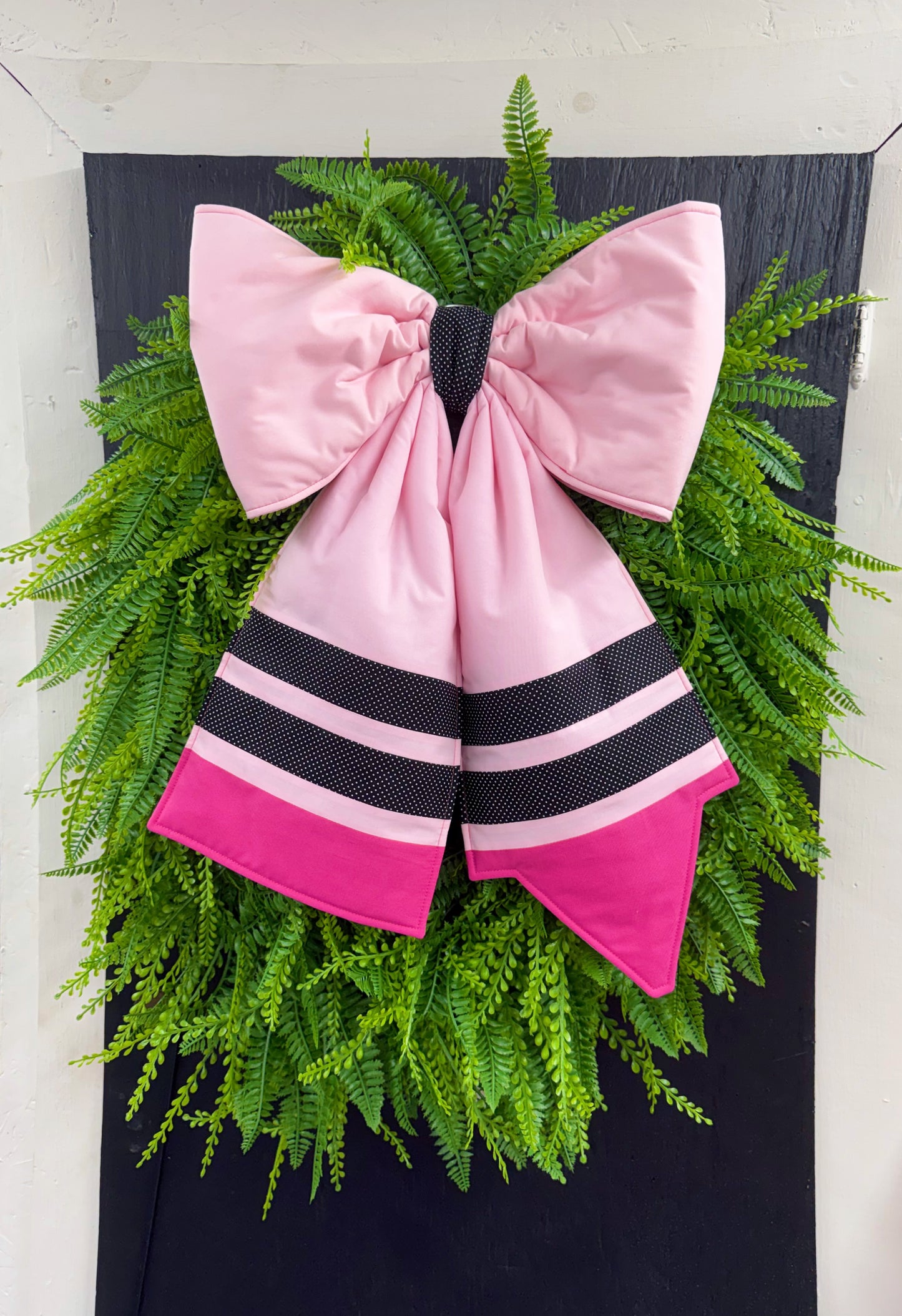 Quilted Crayon Door Hanger