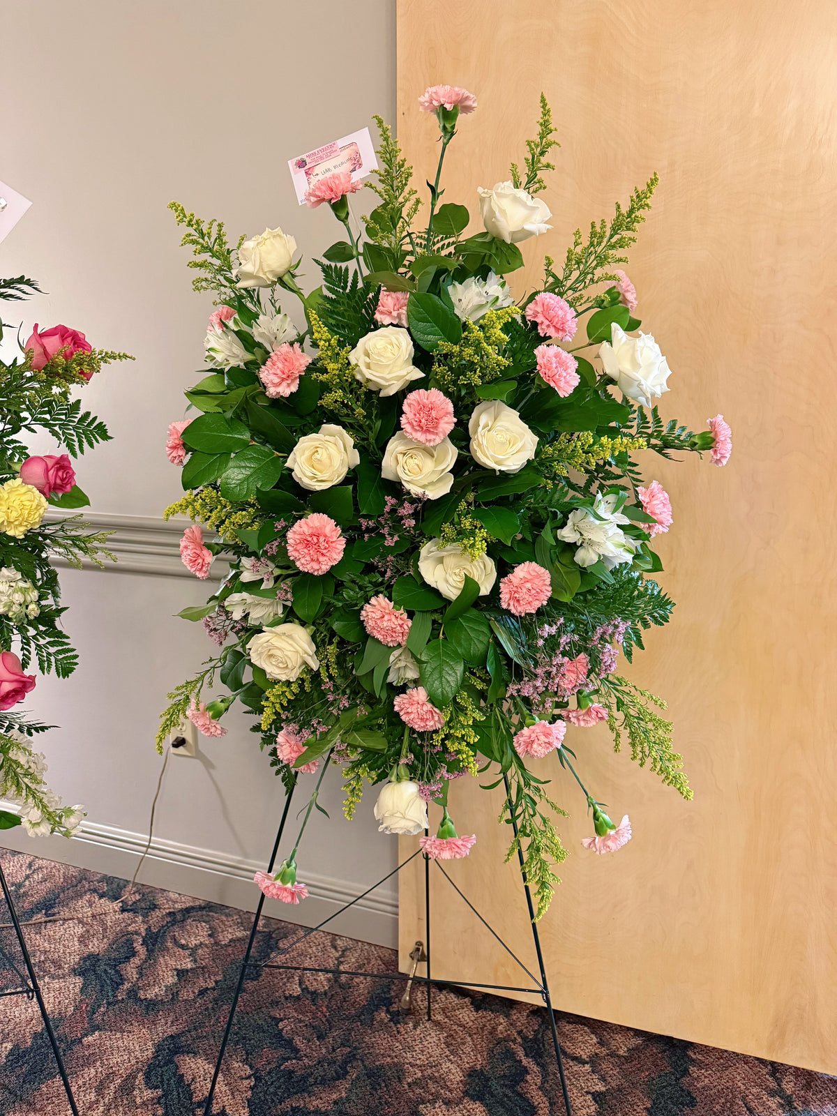 Fresh Flower Standing Spray - Designers Choice