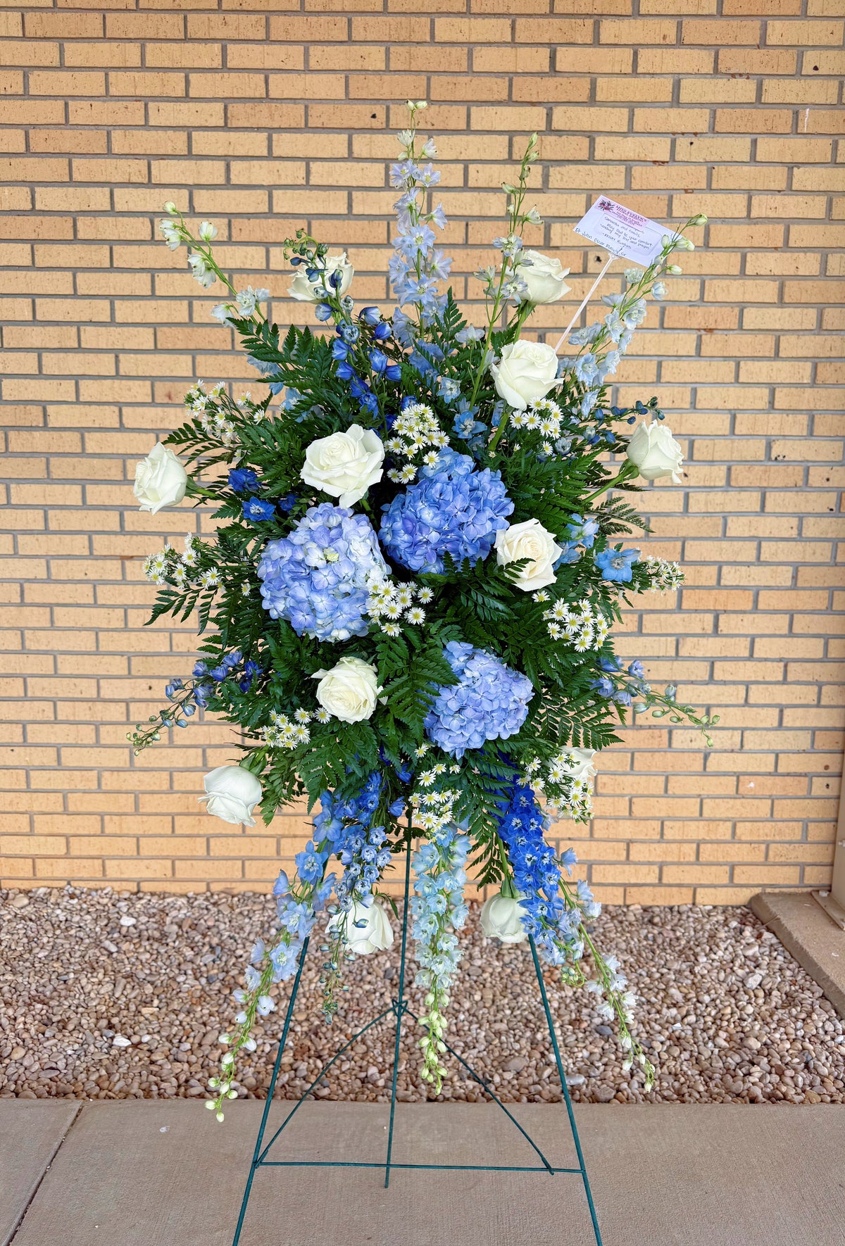 Fresh Flower Standing Spray - Designers Choice