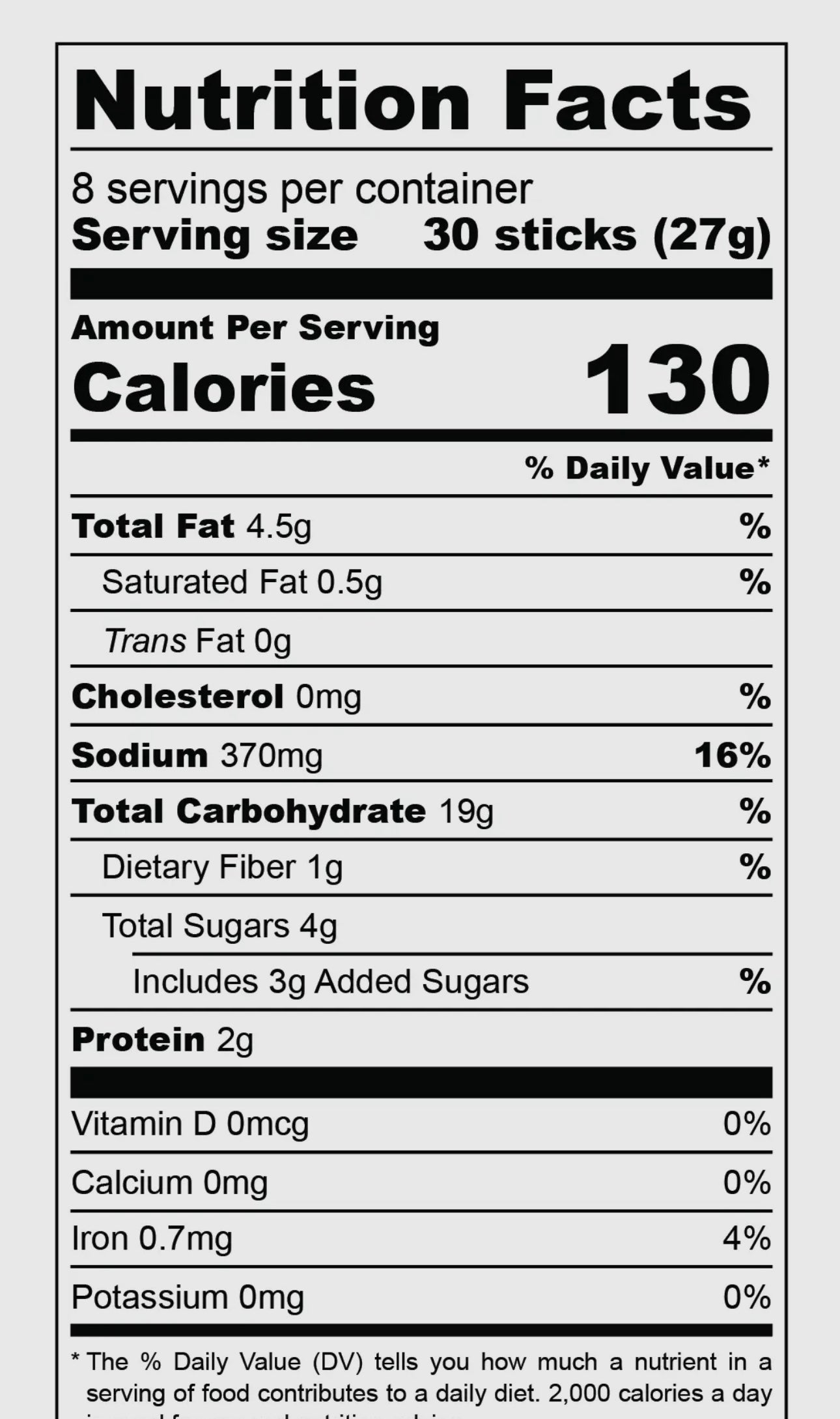 Birthday Cake Pretzel Sticks - 7.5 oz.