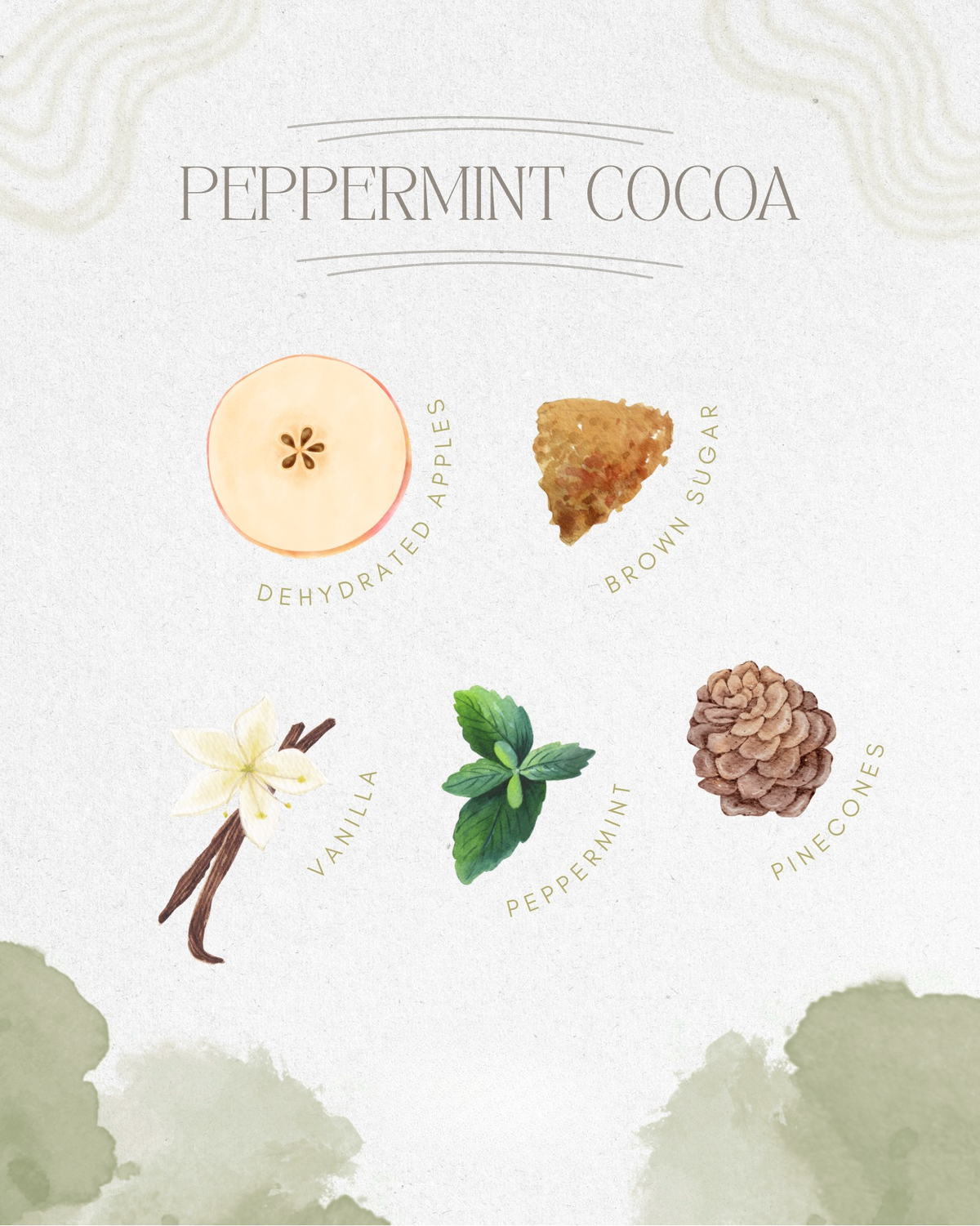 Peppermint Cocoa Simmer Pot  | Apple Vanilla Peppermint