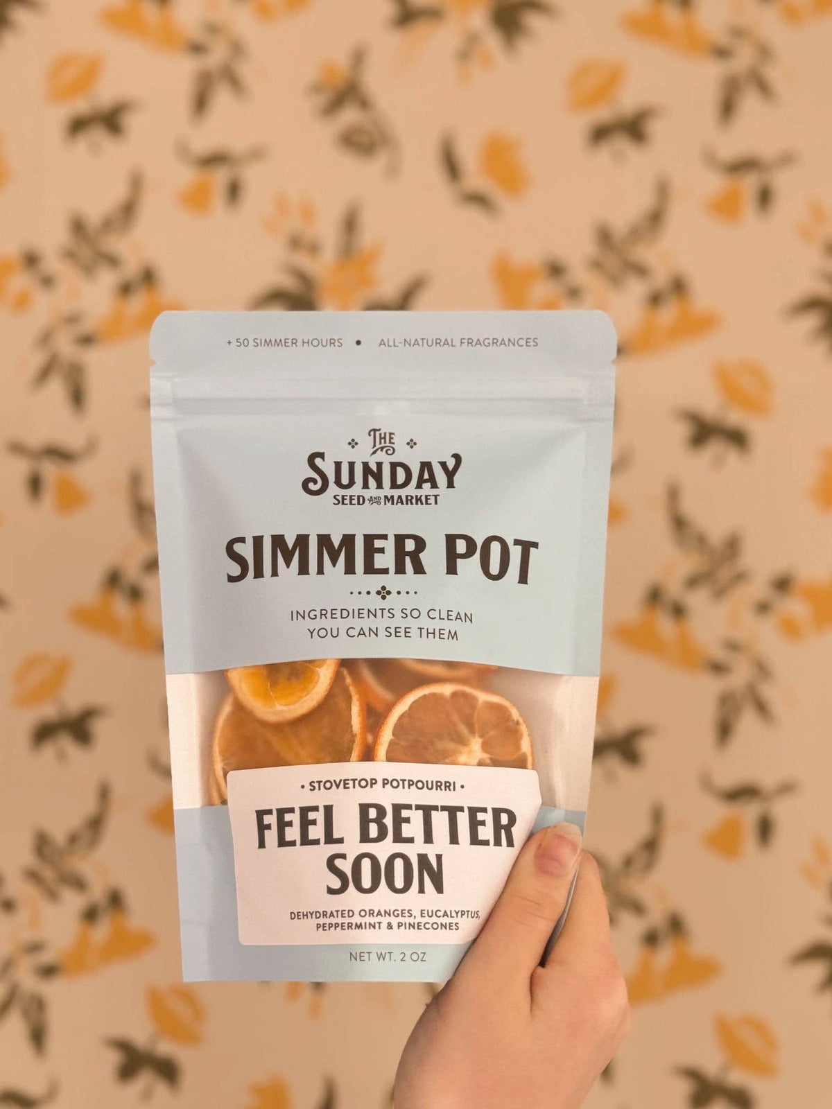 Feel Better Soon Simmer Pot | Orange Peppermint Eucalyptus