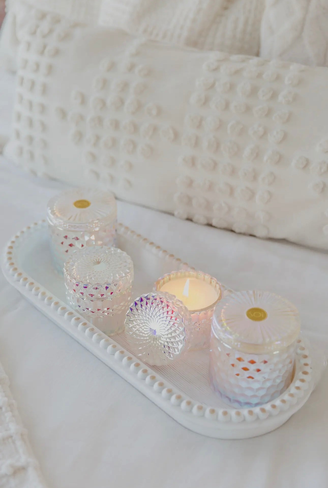 Sparkling Vanilla Petite Shimme 8 oz Candle